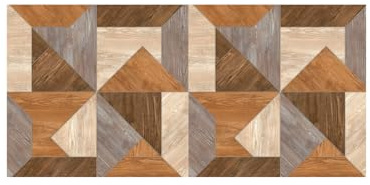 MOHOME Tappeto Passatoia Cucina Antiscivolo Lavabile PVC Geometria Naturale 50 x 200 cm Runner Multiuso Morbido Impermeabile Antimacchia Sala Pranzo Bagno Lavanderia Corridoio
