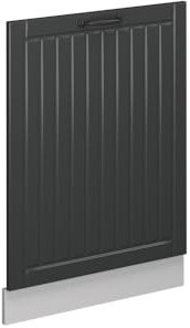 Vicco Pannello frontale della lavastoviglie Fame-Line, Antracite casa di campagna, 60 cm senza piano di lavoro