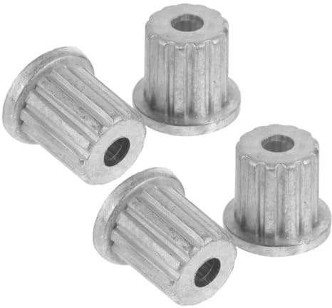Veemoon 4pcs Metal Washing Machine Pulsator Gear Core Repair Parts, Silver, Wide Compatibility for Washer and Dryer Repair Kit