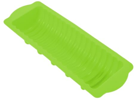 Backform Silikon Kastenform Gerippt, Rosa, Flexibel für Ofen und Mikrowelle | Silikon Formen für Backen, Kuchenform aus Silikon, Kleiner Muffinformen aus Silikon Zufällige Farbe