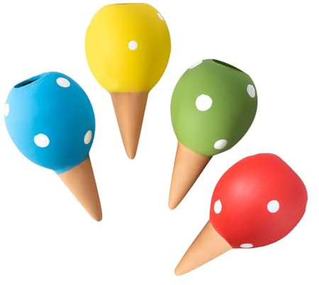 Bolas De Riego Para Plantas - Esferas De Terracota De Autoriego Para Macetas,Dispositivos De Riego Para Flores Arbustos Hortalizas En Interior Exterior Jardín Terraza