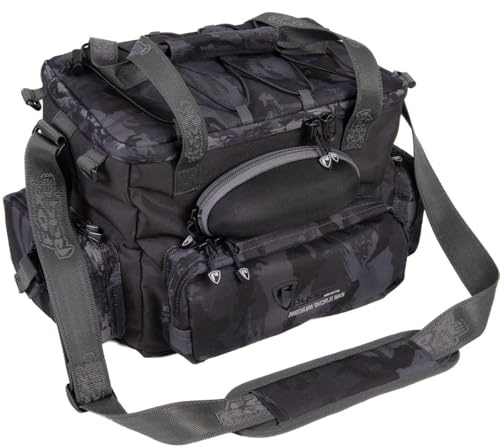 Fox Rage Camo Voyager Medium Tackle Bag 39x27x25cm - Angeltasche, Zubehörtasche, Tragetasche
