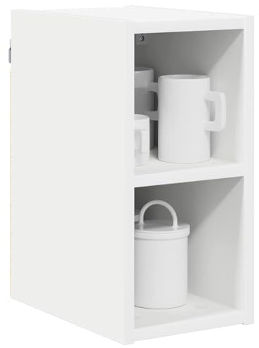 vidaXL Armoire Suspendue Blanc 20 x 29,5 x 40 cm Bois d'ingénierie