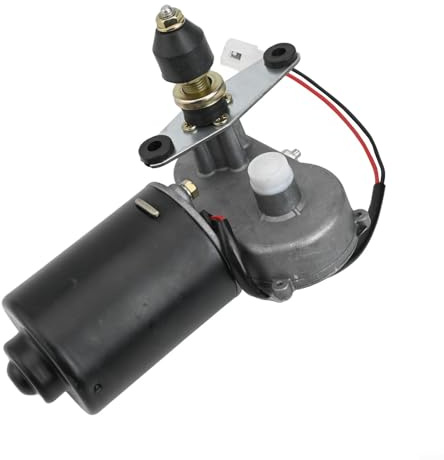 Zilimontt Elektrischer Scheibenwischermotor 12V für Fischerboot und Wohnwagen, Scheibenwischer Ersatz mit Kunststoff und Legierung Konstruktion (Wiper Motor)