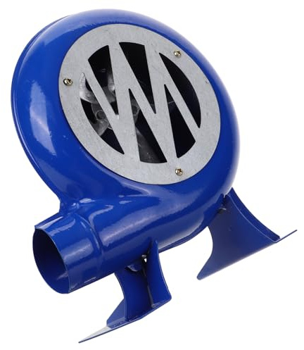 YARNOW Ventilador de Barbacoa Manual de Hierro Resistente, Soplador de Fuego Portátil para Exteriores, Herramienta Compacta para Camping y Parrillas, Soplador de Aire para Barbacoa