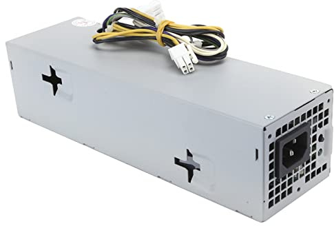 Tomantery Fuente de Alimentación Optiplex 3020 7020 9020SFF de 255 W con Ventilador Silencioso 6x6 para Suministros de Computadora de Escritorio 100-240 V