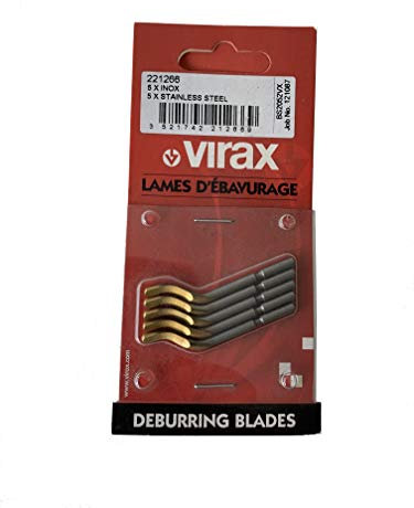 Virax – Set lame Tagliatubi Inox Oro (5U)