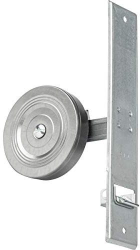 Schellenberg Avvolgitore da Incasso Maxi avvolgibili, per Cinghia tapparella con 23 mm di Larghezza e Lunghezza Massima di 12 m, Distanza dei Fori 21,5 cm, Argento