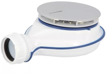 BONDE EXTRAPLATE RECEVEUR DOUCHE 90 Turboflow XS capot ABS CHROME