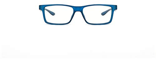 Gunnar Gaming and Computer Eyewear - Cruz (age 12+) - Frame Colour: Navy, Lens Tint: Clear (Blocks 35% Blue Light & 100% UV Light) - Patented lens - Reduce eye strain & dryness