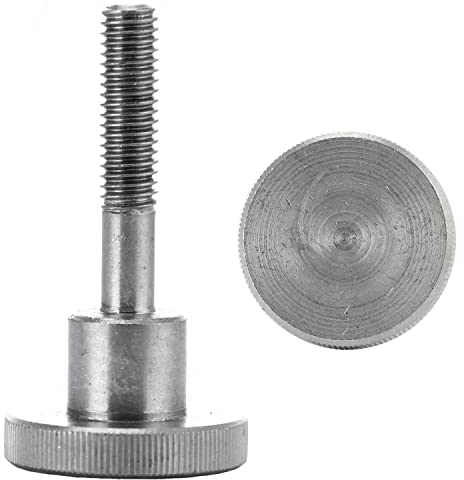 FASTON® Rändelschrauben M4x10 (hohe Form) DIN 464 Edelstahl A1 VA (5 Stück) Stellschraube Feststellschraube Schnellschraube Rändelschraube Daumenschrauben Rändel