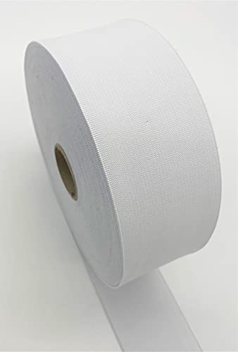 Hausmann Gummiband, 60 mm Breite, 5 mtr Länge , Gummilitze, Wäschegummi, Hosengummi, Farbe: Weiß, Deutsches Qualitätsprodukt (5, 60)