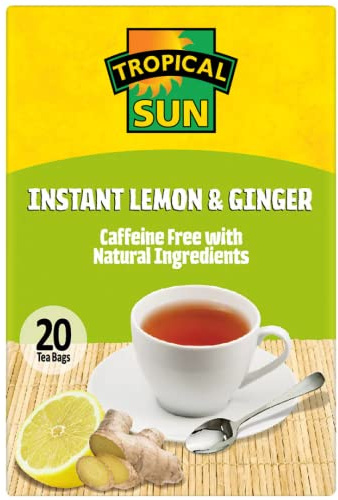 Tropical Sun Instant Lemon & Ginger Tea 36 x 60g