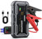 Arrancador de Baterias de Coche, 4000A Arrancador de Coches (para Motor de Gas de 7.0L o Diesel de 5.5L), 12V Jump Starter Portátil, Clips de Seguridad Inteligentes, 3 Modos Lámpara LED