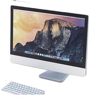 1:12 Dollhouse Miniature Mini Desktop Computer Mouse And Keyboard Furniture Home Model Decor Toy Doll House Accessories