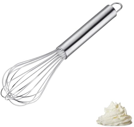 Westmark Whisk Pro – Robusta frusta in acciaio inossidabile per uova, impasti e salse – Pratica frusta per montare, mescolare e mescolare – Argento, 28 cm