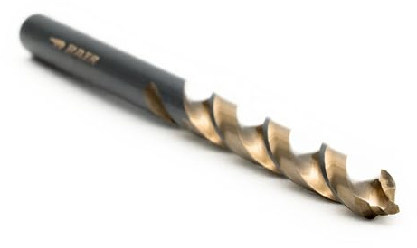 BAER Spiralbohrer HSSE/Co5 TurboCentrix - Bohrer HSSECo5-Stahl- und Cobaltlegierung - präzises, sicheres & kraftsparendes Bohren in härtesten Materialien wie Edelstahl und CrNi-Legierungen (4,0 mm)