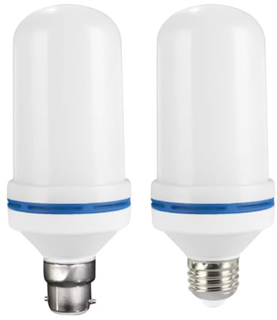 Lam Lampadine A Fiamma, Effetto Di Fiamme Realistiche Con 4 Modalità, E27, E26, B22, Lampadina Di Fiamma Del Fuoco, Lampadine Tremolanti, Tecnologia A LED Salvamento Energetico, Per Casa, Patio, Risto