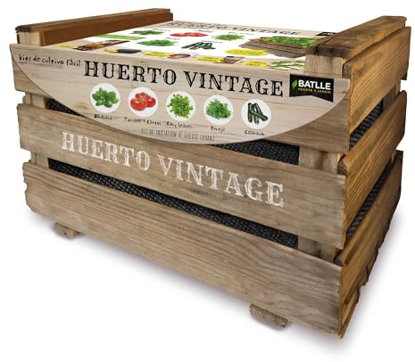 Semillas Batlle Huerto Urbano - VINTAGE, 50x33x30 cm