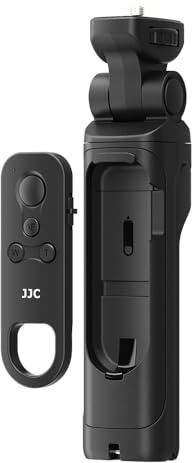 JJC Kamera Handgriff Mini Griffstativ mit BR-E1 Bluetooth Fernbedienung für Canon EOS R1 R10 R7 R6 R5 R RP 6DII 90D 77D 850D 800D 200DII 200D M6II M50 M200 G5XII G7XIII SX70HS, Ersetzt Canon HG-100TBR