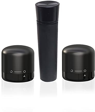 [Confezione da 2] Tappi per pompa a vuoto con tappo per vino rosso, sigillante per tappo di bottiglia con tappo mini per vino Cava Mantieni fresco