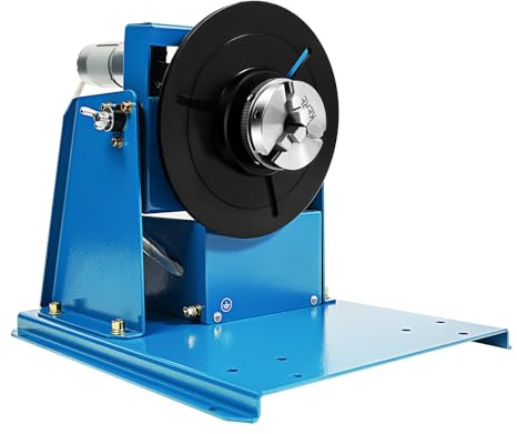 10KG Schweißdrehtisch Drehtisch 15W Manipulator Schweißpositionierer 0°/90° Schweissdrehtisch Schweißtisch Schweißgeräte Drehtisch Tisch Drehfutter 2-10PRM