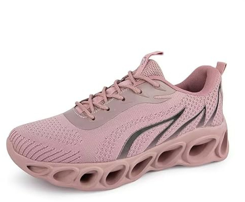 Orthofit - Ortopediska skor for kvinnor och män, Ultra-Comfy andas Mesh lätta tennissneakers, Slip-On ortopediska promenadskor (Color : P, Size : 39)