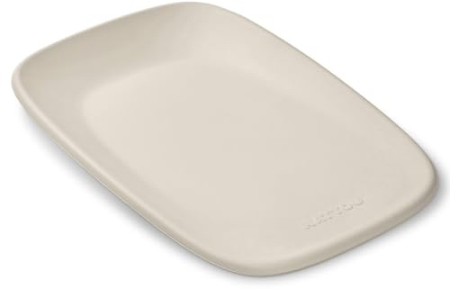 Nattou Cambiador bebe - Softy Cambiador silicona bebe de suave espuma de PU - Lavable - 50 x 70 cm - Arcilla
