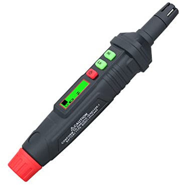 KONGMM Gasdetektor Gasmessgerät, Gasanalysator Brennbarer Gasleck-Detektor-Pen-Typ tragbar Ppm Zähler brennbarer natürlicher Test 1000PPM Schalllichtalarm für Haus Büro