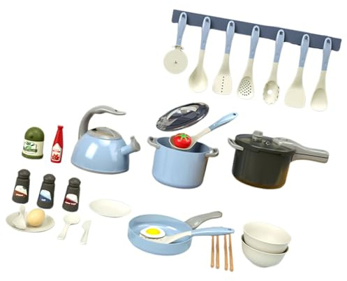 Cookware Kits Pretend Play Foods Set Food Toy Cookware Toy Cooking Set Early Development Educational