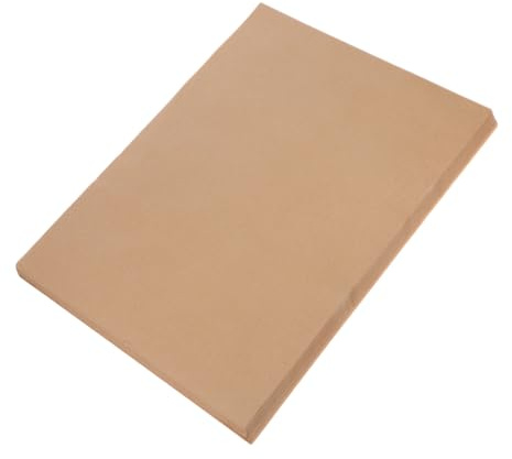 Feuilles de Papier Parchemin 100 Pièces en Papier, Couleur Khaki