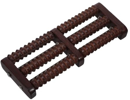 LRXIYODE Wood Rolling Pin Wood Foot Massage Roller Foot Acupoint Massager Relaxation Massager Roller Light Brown