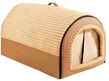 Djowyh Cueva para gatos | Nido extraíble,Tienda de campaña para gatos lavable,Para cachorros gatitos animales pequeños sala de estar dormitorio área de juegos apartamento