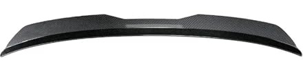 Heckspoiler Für VW Für Golf 4 MK4 R32 Fließheck 1999-2006 Heckspoilerlippenverlängerung Heckspoilerlippe Auto Heckdachspoiler Heckflügel(Carbon Fiber Look)