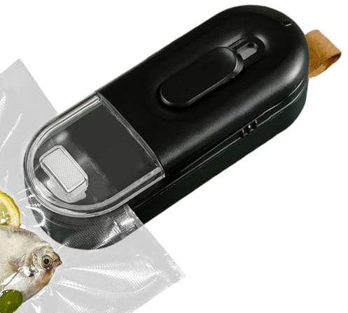 Cierre Bolsas De Chip,Herramienta Portátil De Conservación De Alimentos - Sellador De Alimentos Y Conservación Al Vacío | Para Cocina Casera Frescura Carne Mariscos Frutas Verduras Noi