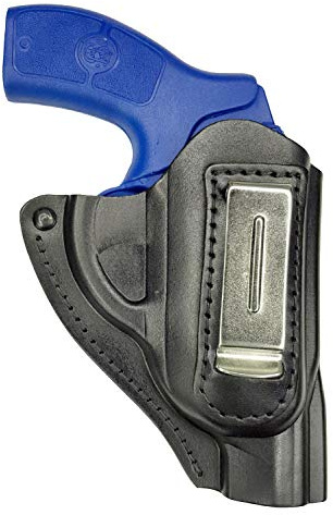 VlaMiTex IWB 11 Leder Revolver Holster für Weihrauch Arminius HW 3 HW 5 Verdeckte/Versteckte Trageweise