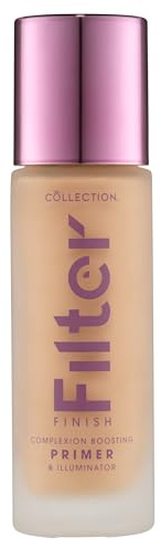 Collection Cosmetics Gorgeous Glow Filter Finish, Illuminator, Primer and All Over Glow for Glowing Skin, 30ml, Fair-Medium