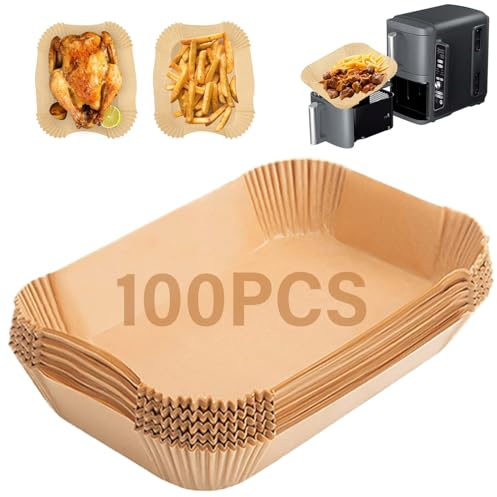Cathpetic 100PCS Ninja Double Stack XL 9.5L SL400EU Backpapier Liners,Große Kapazität Backpapier Zubehör für Ninja SL400EU