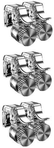 Housoutil 3pairs Gamepad Mobile Controller Triggers Gaming Triggers for Phone Games Accessories Portable Lightweight Professional Handles for Exciting Experience