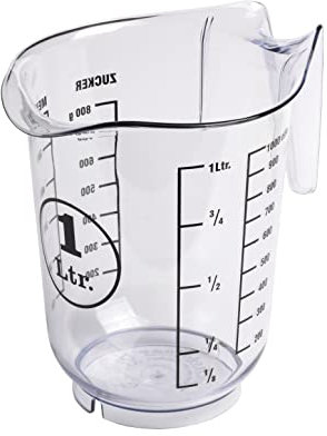 Buchsteiner 1,0 Ltr. Messkanne | Messbecher | Messkanne