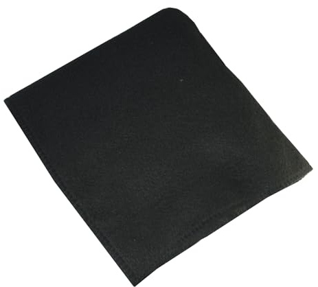 RIVERWELD Manta de soldadura de fieltro de fibra de carbono resistente al desgarro protección térmica resistente a altas temperaturas alfombrilla ignífuga para soldadura fuerte y plomería 92 x 92 cm