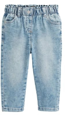 NEXT Yngre flickor Mom-jeans Denim Mellan Tvätt 110-116