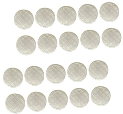 Abaodam 20pezzi Coppette Assorbilatte Riutilizzabili Per Maternità Copricapezzoli Lavabili Cuscinetti Per Seno Traspiranti e Confortevoli