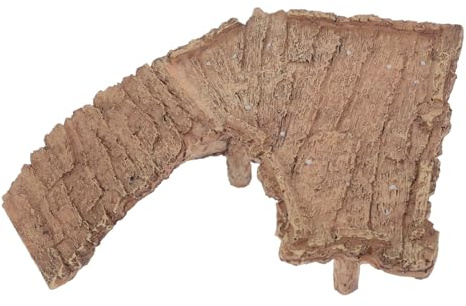 Toyvian Plateforme pour Tortues Aquarium Décoration Escalade Repos pour Reptiles Abri Naturel sans Danger