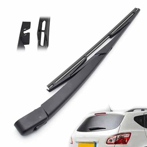 12 Rear Wiper Blade Arm Set Kit For Nissan For Qashqai J10 2006-2013 Windshield Windscreen Window Rain Brush