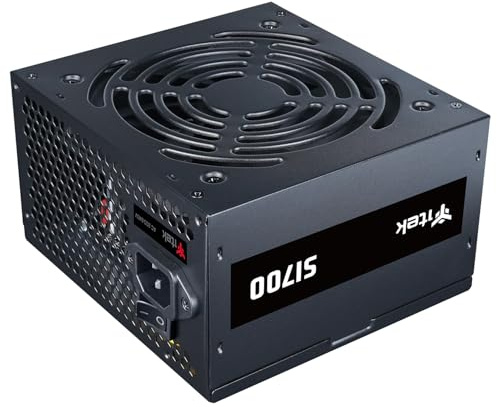 Itek Alimentation SI700 – 700 W – efficacité 80+ – PFC Actif – Ventilateur Silencieux de 12 cm