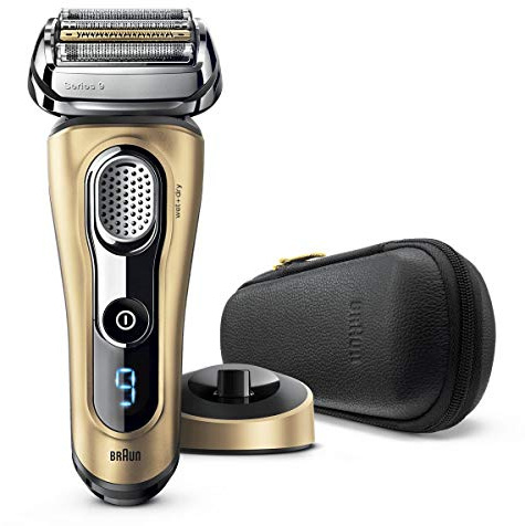 Series Shavers by Braun Series 9 9299s Electric Shaver Wet/Dry Gold Edition