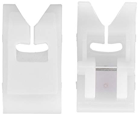 2Pcs Haushaltsnähmaschine Antihaft-Fuß Kunststoff Leder Nähfuß Nähmaschine Zubehör