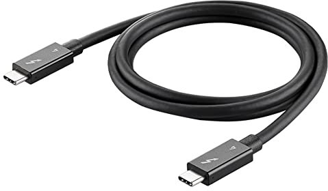 Taoke Compatibile con ricarica rapida 40Gbps con video 100W 8K a 60Hz o doppio video 4K, tipo c a USB C Thunderbolt 4 Thunderbolt 3 USB 4 cavo USB-C, 3.3FT/1M