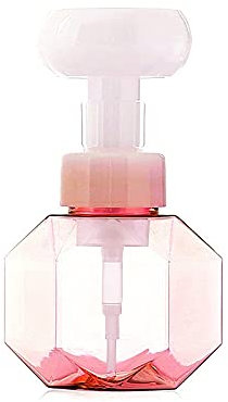 DawnDream Schaumseifenspender 300 ml Flüssig Seifenspender Blume Form Schaum Schauming Pumpe Leere Flasche Kunststoff Klare Flasche Dusche Gel Schaumpumpenflasche Seifenspender Automatisch